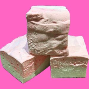 Strawberry Ice Cream Handmade Gourmet Marshmallows made in South Africa